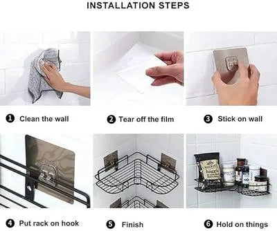Bathroom Corner Shelves
