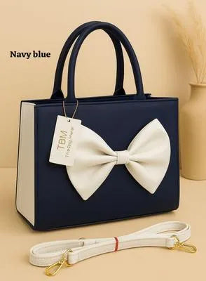 Girl's Leather Plain Shoulder Bag