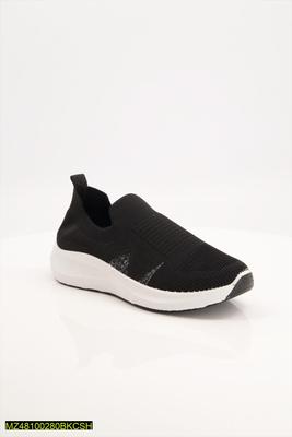 Black Camel Slip on Shoes 8511, Black